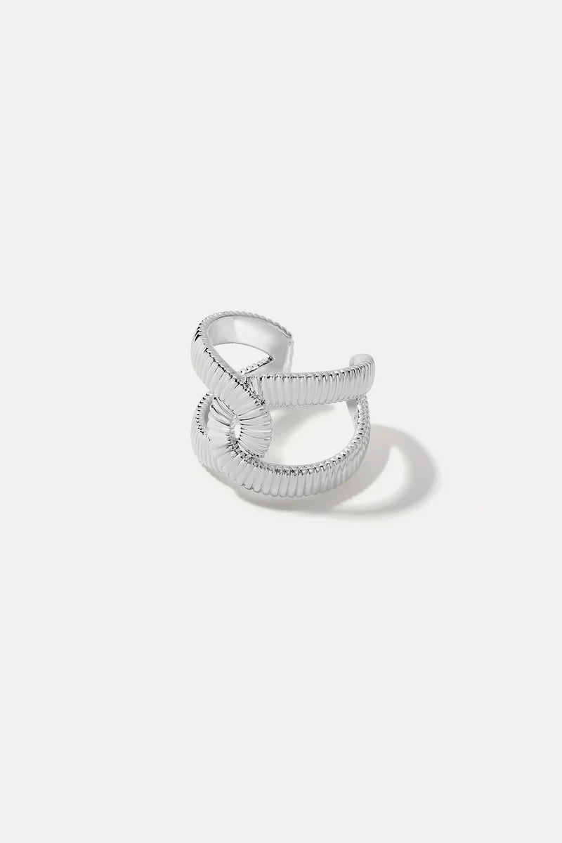 MIRANDA FRYE ZOE RING - SILVER